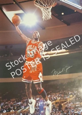 NOS 1991 Michael Jordan Spotlight Bulls 23x35 American Arts Poster #3789 Sealed - Image 1 of 4