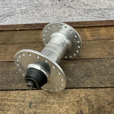 Buje delantero vintage Shimano HB-HF08 40H 40 aleación tándem Deore XT brida alta QR Foto 1 de 4