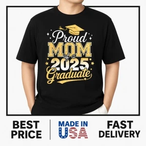 Proud mom of a class of 2025 graduate senior graduation T-Shirt POPULAR - Picture 1 of 5