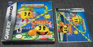 Ms. Pac-Man: Maze Madness/Pac-Man World - Box & Manual Only (Game Boy Advance) - Picture 1 of 5