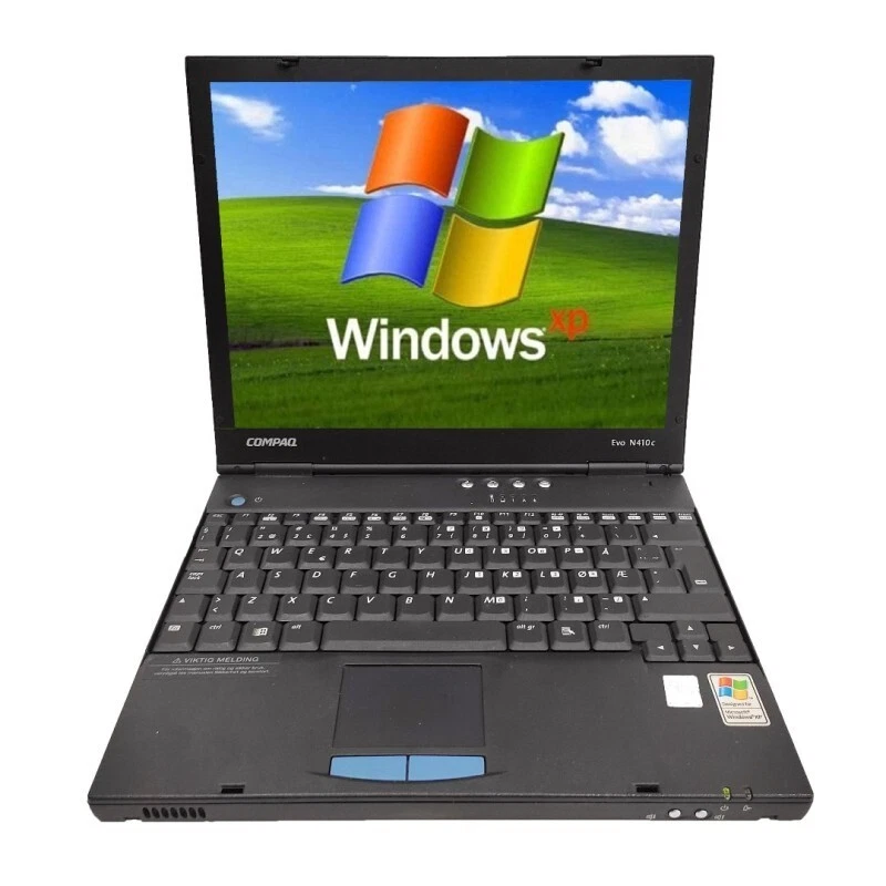 Mini Laptop PC 12"  Pentium 3 1,20 Ghz HP Windows XP Seriale Poco ingombro 22018 - Immagine 1 di 4