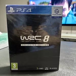 WRC 8 Collector Edition PS4 PlayStation 4 Video Game W/ Steelbook (NEW) PAL - Picture 1 of 3