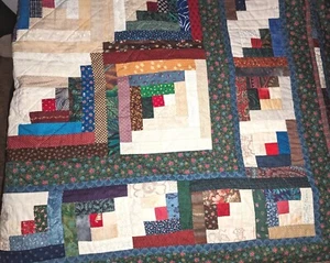 Patchwork Quilting Sewing ~ Traditional ~ Size King ~ 2000 - Picture 1 of 3