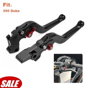 For 2024-2025 390 Duke Foldable Short Handle Brake Clutch Levers Handle Controls - Picture 1 of 24