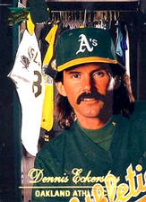 1994 Studio #1 Dennis Eckersley Oakland Athletics HOF