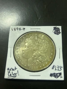 1898 Morgan Dollar High Grade Nice Color Please Check My Listings👀 - Picture 1 of 10