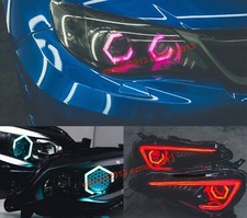 for Subaru Legacy Outback Hex halo Flow series Chasing RGBW Bluetooth DRL lamp