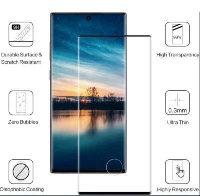 HD Tempered Glass Full Screen Protector For Samsung Galaxy Note 20 /N20 Ultra - Image 1 of 4