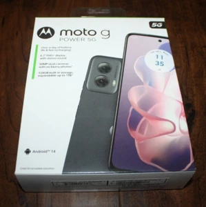 Nuevo Teléfono Prepago Blue Cricket Inalámbrico Moto G Power 5G 6.7" FHD+ 128GB 50MP - Imagen 1 de 4
