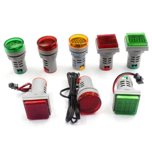 LED voltage current frequency meter square digital display AC button signal AD16 - Picture 1 of 1