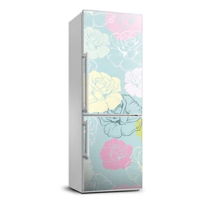 3D Refrigerator Kitchen Removable Sticker Living room Flowers Plant Roses - Picture 1 of 9