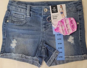 Member's Mark Girl's My Favorite Knit Denim Stretch Fit Short Size 6/6X - Picture 1 of 3