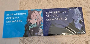 ICHIJINSHA Blue Archive Official Art Works 1 & 2 Illustration Art Book A4 - Picture 1 of 2