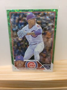 2023 Topps Series 1 #54 Marcus Stroman Green Foil Chicago Cubs /499 - Bild 1 von 2