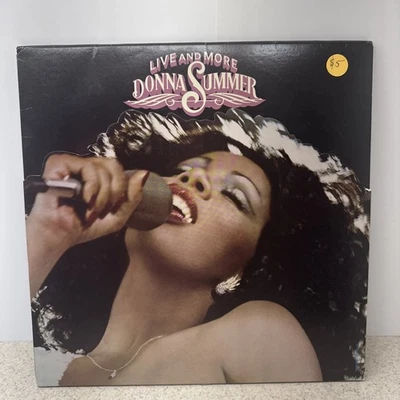Donna Summer - Live And More Vinyl Record Album Foto 1 de 4