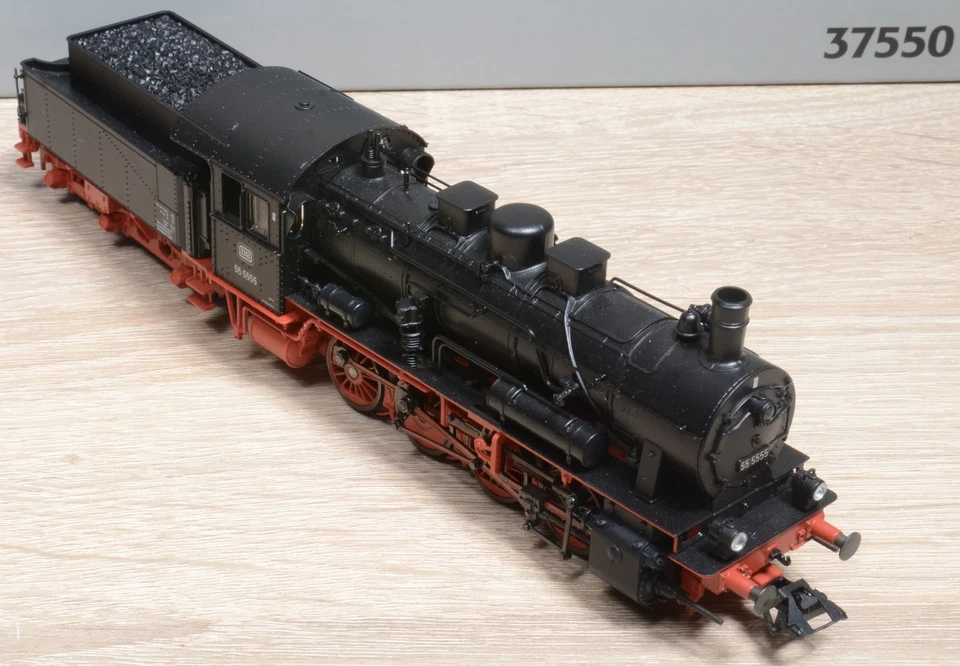 Märklin 37550 Dampflok mit Tender Baureihe 55 5555 der DB / Digital / Neuwertig - Bild 1 von 4