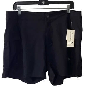 Nuevos pantalones cortos LIV negros para mujer al aire libre talla XL NUEVOS CON ETIQUETAS - Imagen 1 de 4