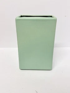 Vintage Hyalyn Pottery Pillow Vase Planter 228 Atomic Green Mid Century Modern - Picture 1 of 10
