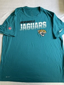 Jacksonville Jaguars The Nike Tee Dri-Fit Men’s T- Shirt 3XL - Picture 1 of 4
