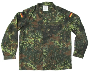 Flecktarn Camouflage German Army Shirt/Jacket - NEW Unissued - Size GR10 - Picture 1 of 2