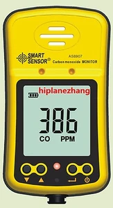 Handheld Carbon Monoxide CO Detector Monitor 0-1000PPM Alarm Li-battery AS8907 - Picture 1 of 1