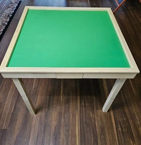 New standard fold-able Wooden Mahjong Table - Picture 1 of 13
