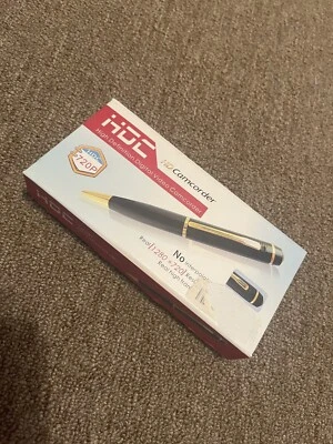 HD PenCam Camcorder -  Black (720 P)  Real [1280x720] Resolution. Built In USB - Photo 1/4