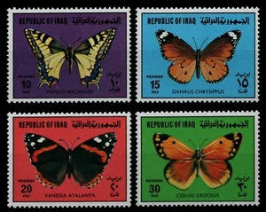 Irak 1980 - Mi-Nr. 1066-1069 ** - MNH - Schmetterlinge / Butterflies - Picture 1 of 1