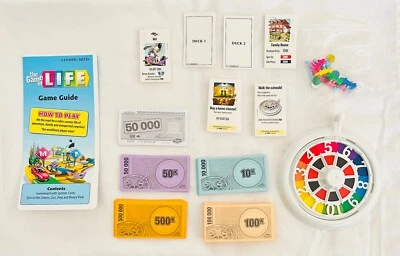 265 PCS Game of Life Replacements Parts 2013 - Image 1 of 4