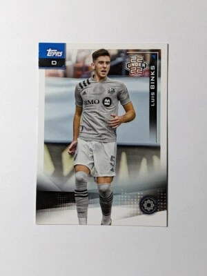 #171 Luis Binks - CF Montreal - 2021 Topps MLS Soccer - Image 1 of 2
