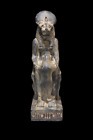 Rare Statue God Sekhmet Goddess Of War - Antiques _ Ancient Egyptian Antiquities