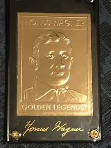 Golden Legends Gold Foil Card HONUS WAGNER - Picture 1 of 4