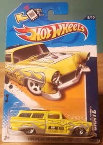 Hot Wheels 8 Cajas Wagon Mooneyes Amarillo Escala 1:64 Nuevo 2012 HW Performance - Imagen 1 de 9