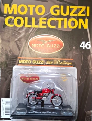 HACHETTE STARLINE 1:24  MOTO GUZZI DINGO  50 GRANTRISMO  CON FASCICOLO 46 - Immagine 1 di 2