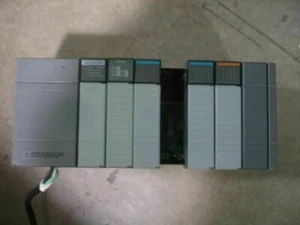 Allen Bradley 1746-P2-3 SLC 500 Power Supply w/1747-L532 Processor Unit, (2) 174 - Picture 1 of 1