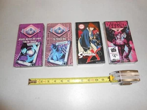 SET 4 RARE MANGA SAMURAI X DETONATOR ORGUN JAPANESE VHS MOVIE FILM ADULT FANTASY - Picture 1 of 8