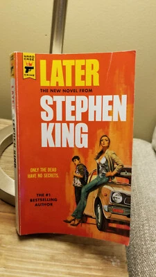 Later by Stephen King 2021 1st Edition 1st Printing PB Pre-Owned/Read VG Cond!! Foto 1 de 4