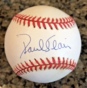 PAUL BLAIR, New York Yankees, single signed OAL Budig Baseball PSA - Picture 1 of 8