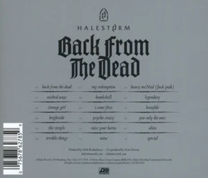 HALESTORM - BACK FROM THE DEAD (DELUXE)   CD NEU - Bild 1 von 2