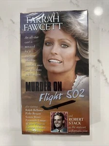 New! Murder On Flight 502 (VHS) Farrah Fawcett, Factory Sealed - Picture 1 of 5