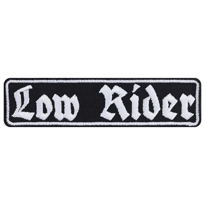 EXPRESS-STICKEREI GMBH Toppa CHOPPER: LOW RIDER sticker motociclista stiratore Davidson patch moto