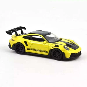 1:43 Porsche 911 (992) GT3 RS 2022 -- Yellow w/Black Stripes -- Norev - Picture 1 of 2