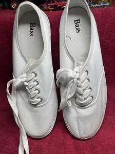 WOMEN'S G.H. BASS & Co. Sneakers Boat Tennis Shoes Size 7 White - Picture 1 of 6