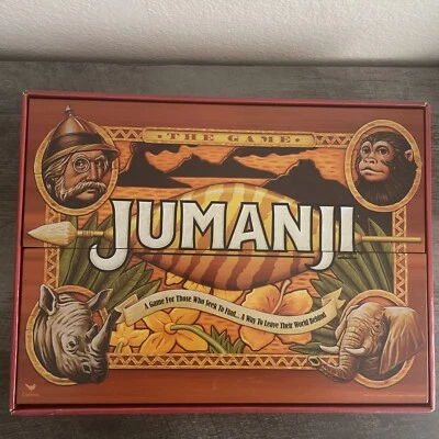 Jumanji Board Game  DELUXE Wooden Box EUC Family Game Night - PERFECT! - Image 1 of 4