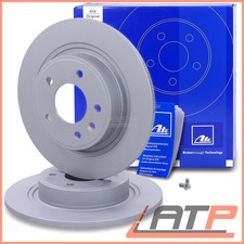 2X ATE BRAKE DISC SOLID Ø292 REAR FOR CHEVROLET CRUZE 09- ORLANDO VOLT EV150