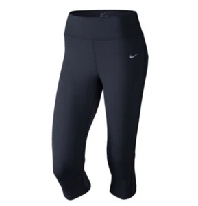 Nike Dri Fit Power Epic Lux Crop Tights Blue Women Size XS NWT - Picture 1 of 8