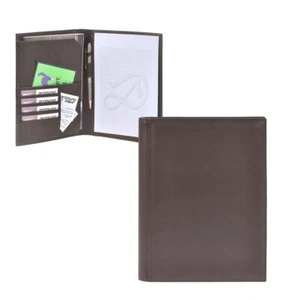 Leder A5-Schreibmappe "TUCHOLSKY" mocca - Bild 1 von 10