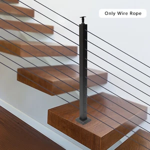 1/8 "7x7 150ft Cable Rope 316 Stainless Steel Rope Clotheslines Railing Cable - Picture 1 of 10