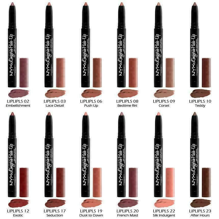 NYX Lingerie Push-Up Long-Lasting Lipstick ~  Choose Your Shade - Image 1 of 1