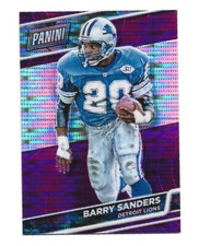  2016 Panini National Convention VIP Purple Pulsar #30 Barry Sanders #d 15/50
